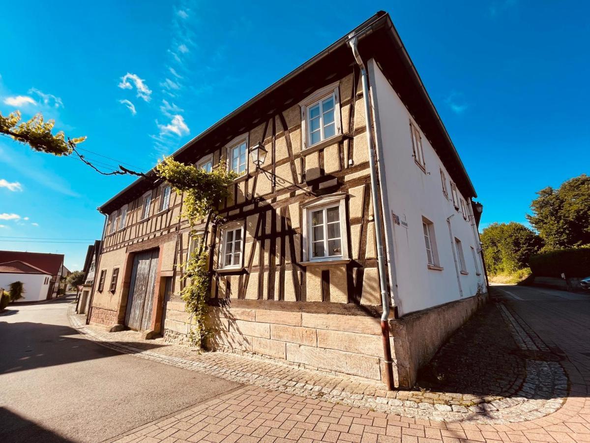 Вилла Auszeit - Historisches Ferienhaus In Der Sudpfalz Dierbach Экстерьер фото